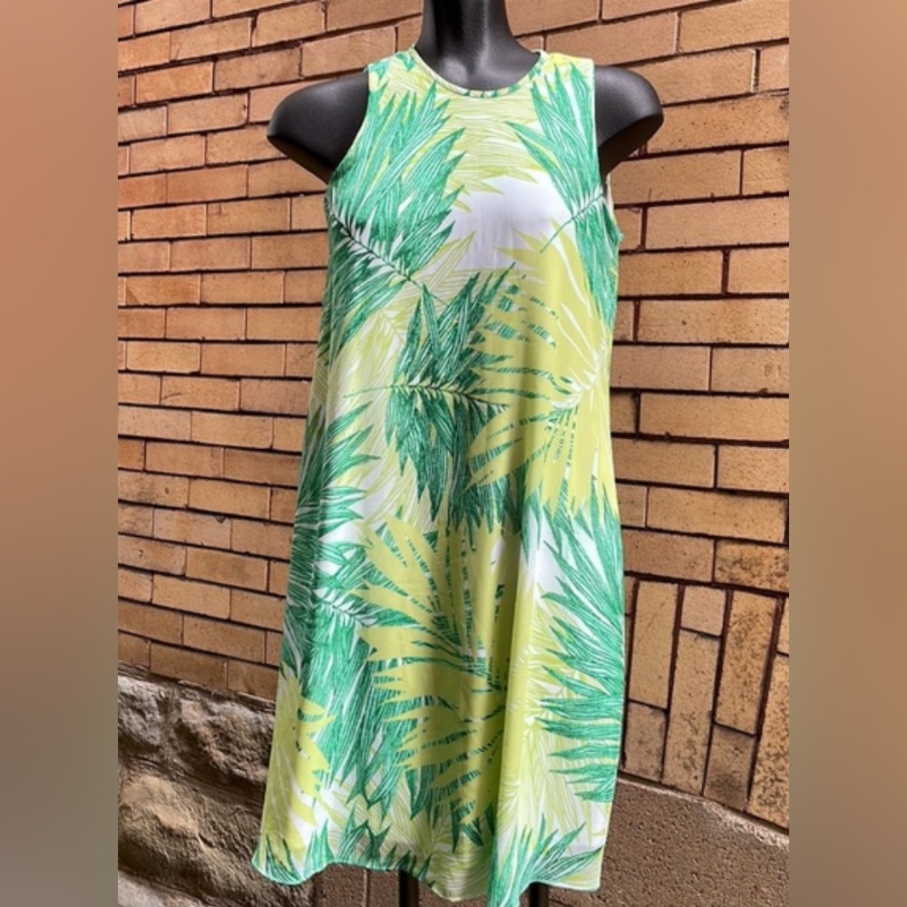 Calvin Klein Coastal Seaside Tropical Dress – Size 2